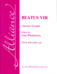 Beatus Vir SSAA Vocal Score cover